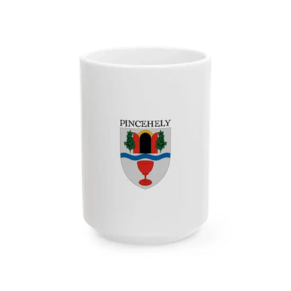 Flag of Pincehely (Hungary) White Coffee Mug 15oz - Go Mug Yourself