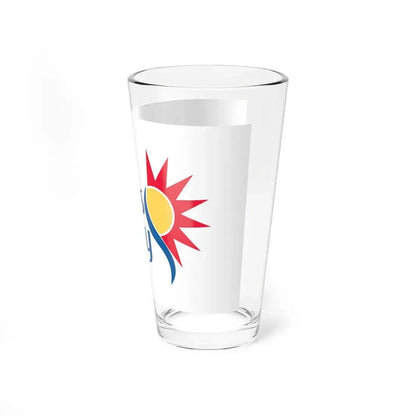 Flag of Pinellas County Florida (United States) Pint Glass 16oz - Go Mug Yourself