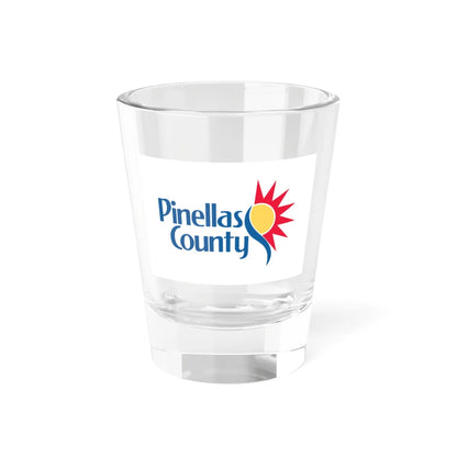 Flag of Pinellas County Florida (United States) Shot Glass 1.5oz 1.5oz - Go Mug Yourself