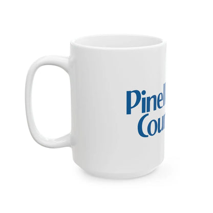 Flag of Pinellas County Florida (United States) White Coffee Mug - Go Mug Yourself