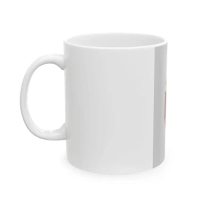 Flag of Pinkamindszent (Hungary) White Coffee Mug - Go Mug Yourself
