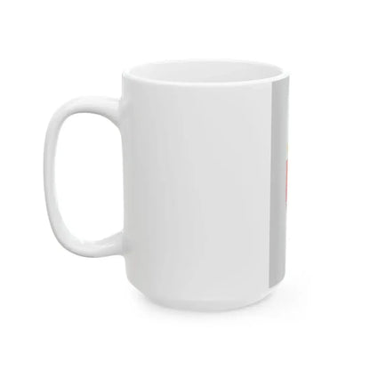 Flag of Pinkamindszent (Hungary) White Coffee Mug - Go Mug Yourself