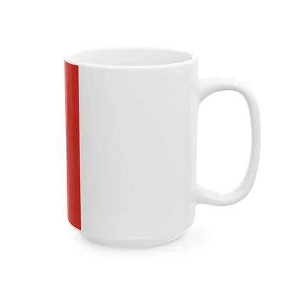 Flag of Pinkamindszent (Hungary) White Coffee Mug - Go Mug Yourself