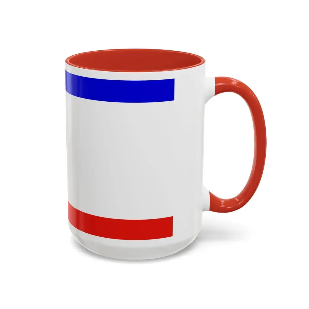 Flag of Pinneberg Germany - Accent Coffee Mug - Go Mug Yourself