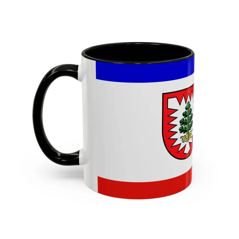 Flag of Pinneberg Germany - Accent Coffee Mug - Go Mug Yourself
