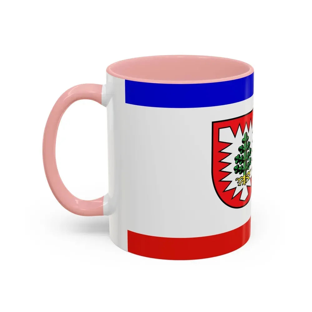 Flag of Pinneberg Germany - Accent Coffee Mug - Go Mug Yourself