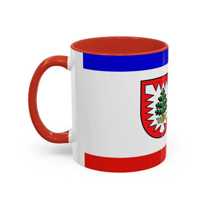 Flag of Pinneberg Germany - Accent Coffee Mug - Go Mug Yourself