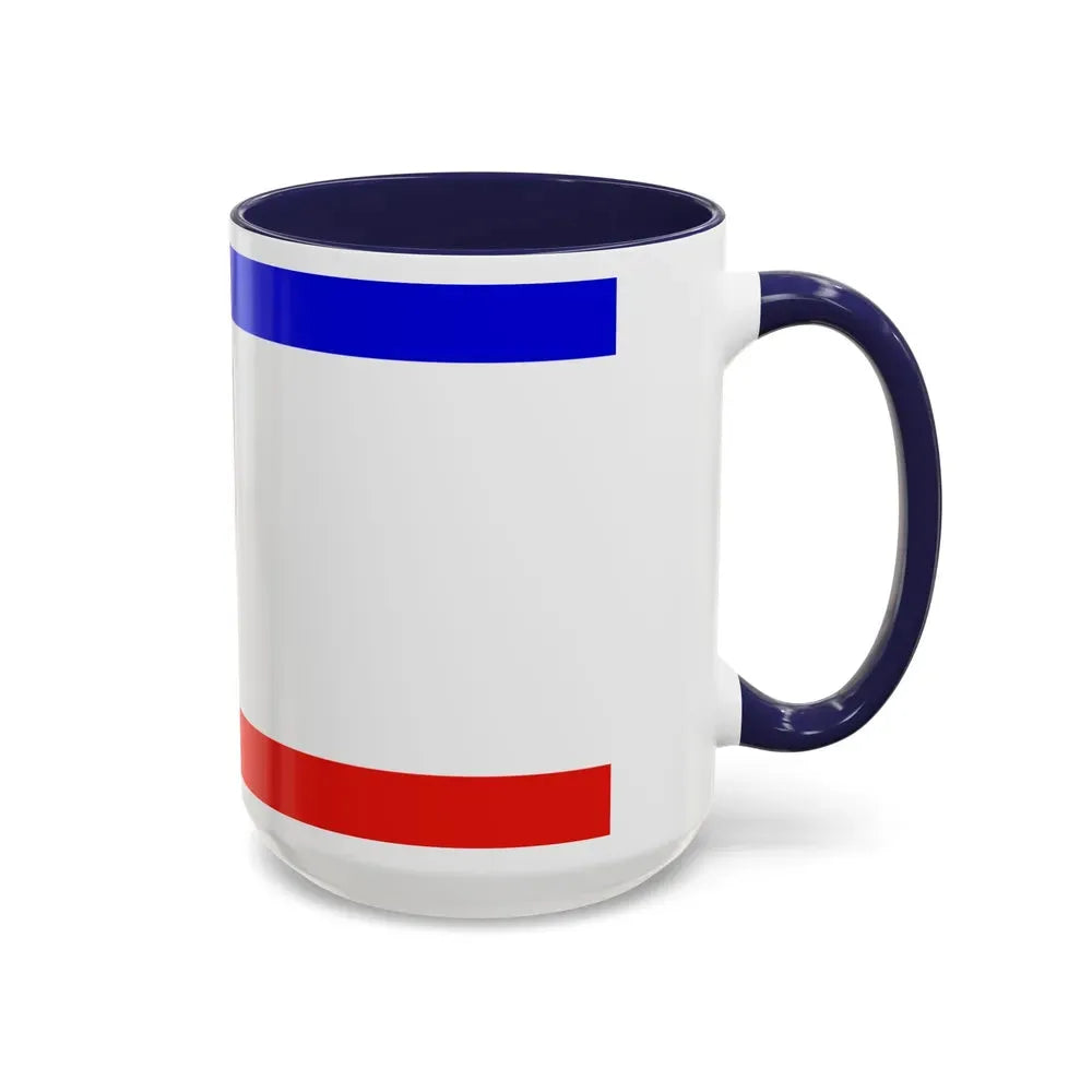 Flag of Pinneberg Germany - Accent Coffee Mug - Go Mug Yourself