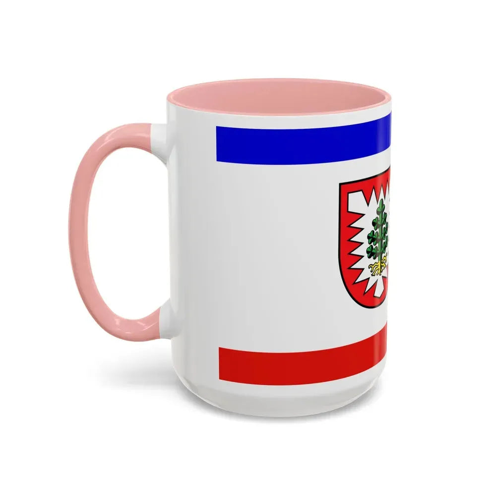 Flag of Pinneberg Germany - Accent Coffee Mug - Go Mug Yourself