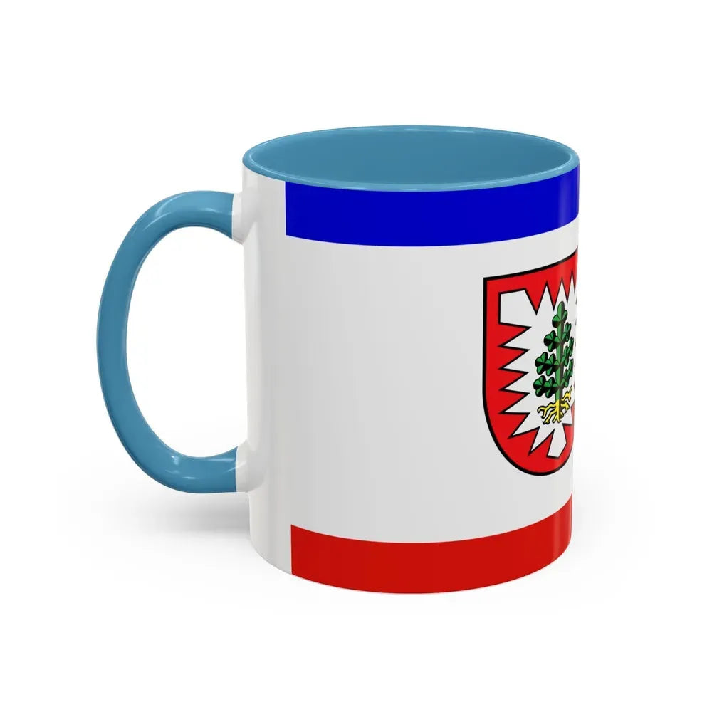 Flag of Pinneberg Germany - Accent Coffee Mug - Go Mug Yourself
