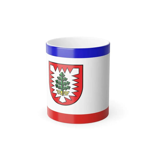 Flag of Pinneberg Germany - Color Changing Coffee Mug 11oz - Go Mug Yourself
