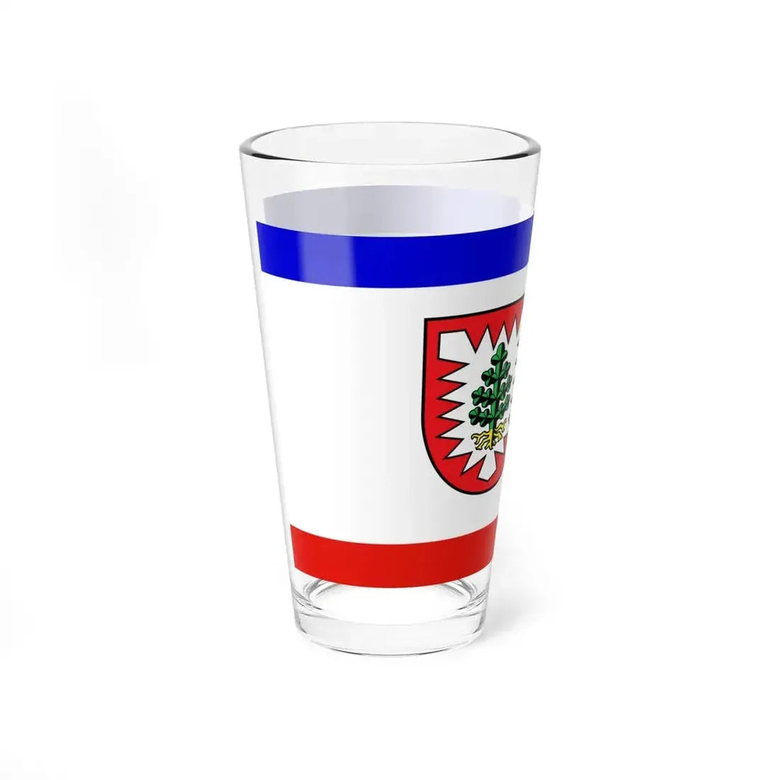 Flag of Pinneberg Germany - Pint Glass 16oz - Go Mug Yourself