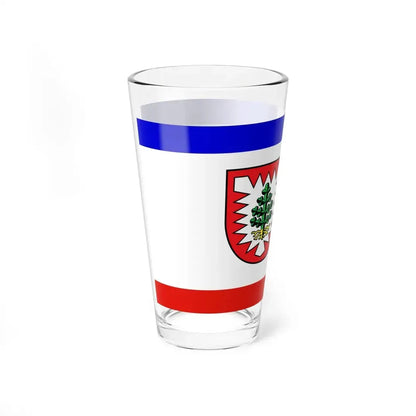 Flag of Pinneberg Germany - Pint Glass 16oz - Go Mug Yourself