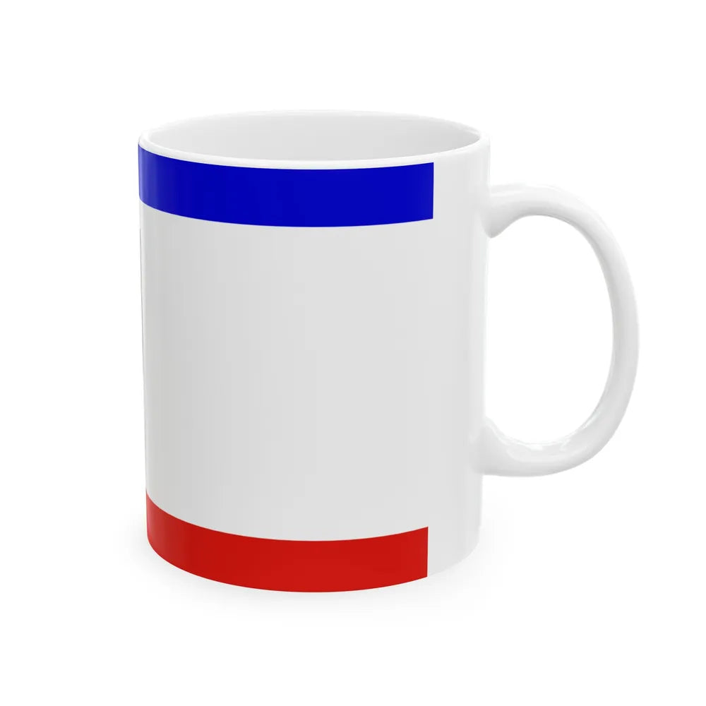 Flag of Pinneberg Germany - White Coffee Mug-Go Mug Yourself