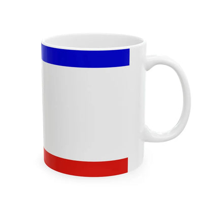 Flag of Pinneberg Germany - White Coffee Mug-Go Mug Yourself