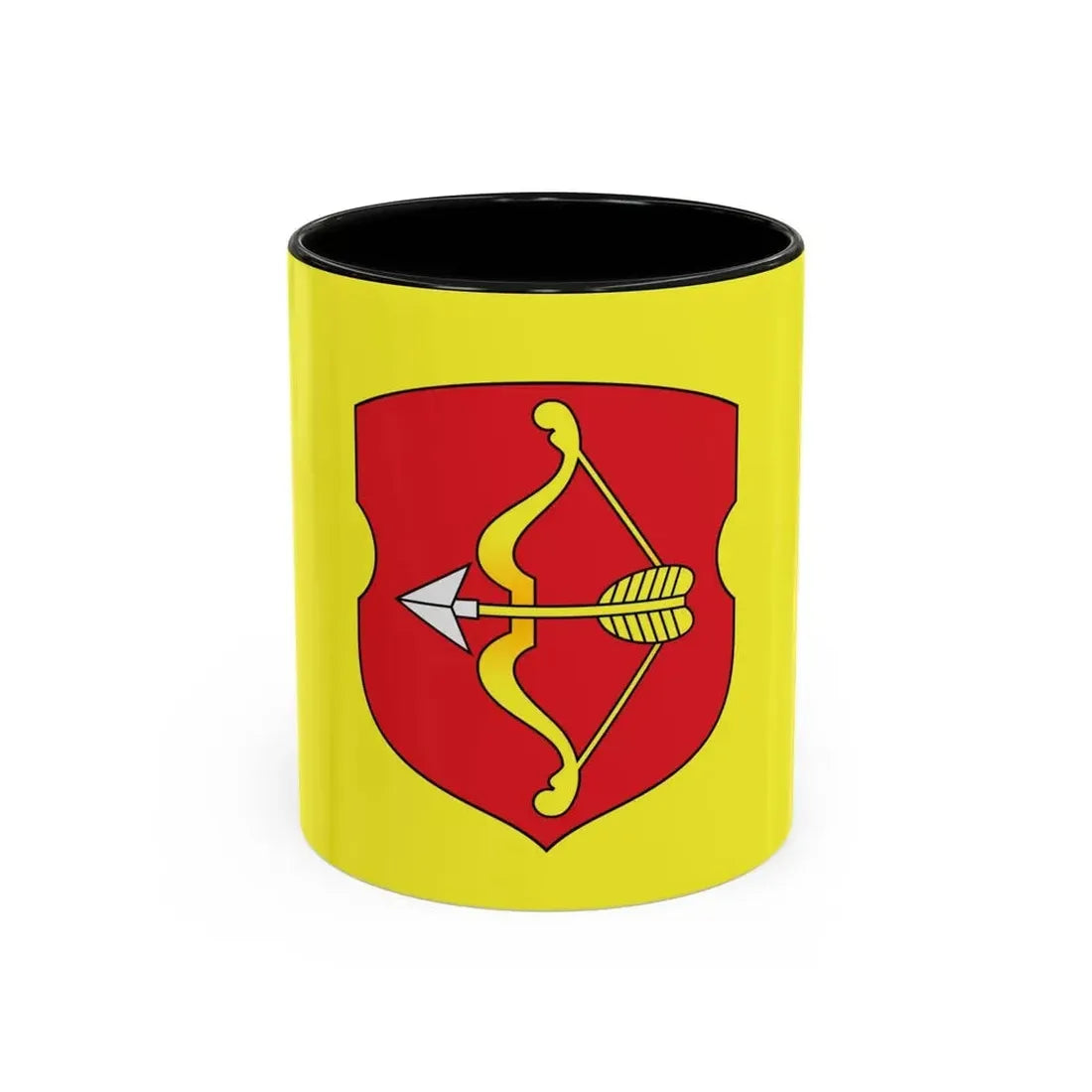 Flag of Pinsk Russia - Accent Coffee Mug 11oz Black - Go Mug Yourself