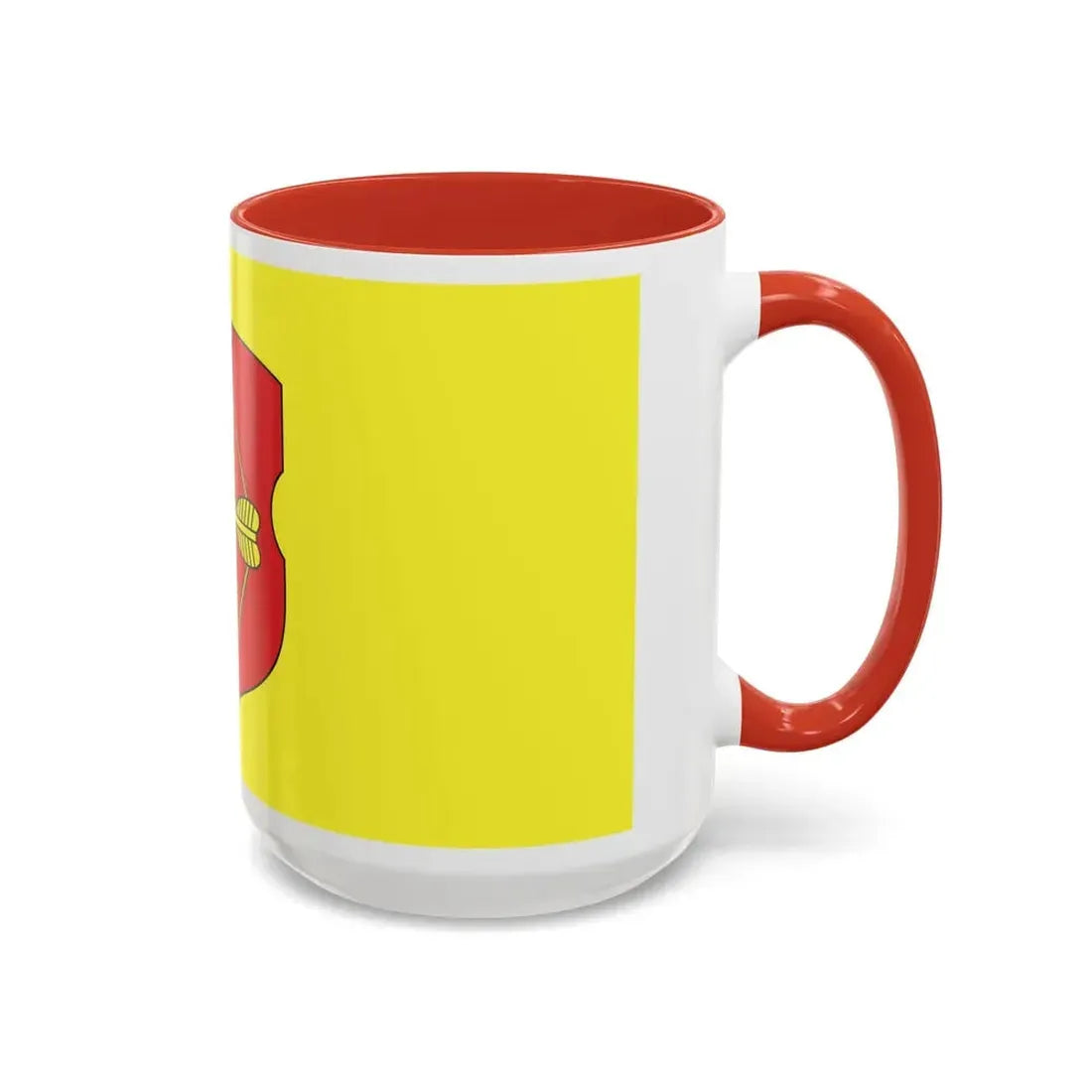 Flag of Pinsk Russia - Accent Coffee Mug - Go Mug Yourself