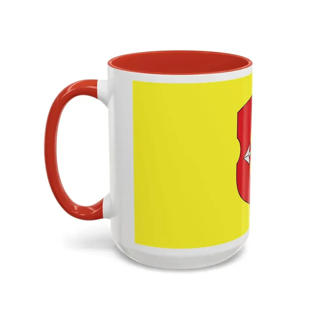 Flag of Pinsk Russia - Accent Coffee Mug - Go Mug Yourself