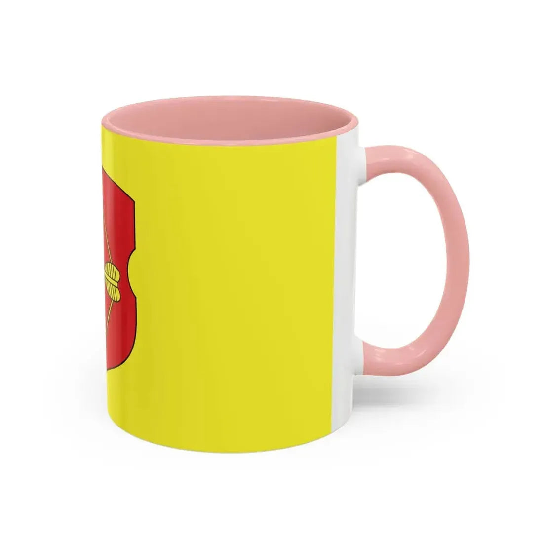 Flag of Pinsk Russia - Accent Coffee Mug - Go Mug Yourself