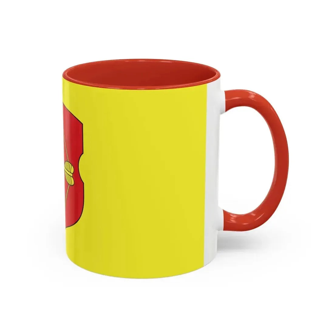 Flag of Pinsk Russia - Accent Coffee Mug - Go Mug Yourself