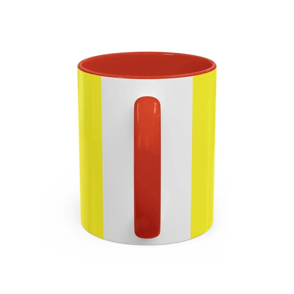 Flag of Pinsk Russia - Accent Coffee Mug - Go Mug Yourself