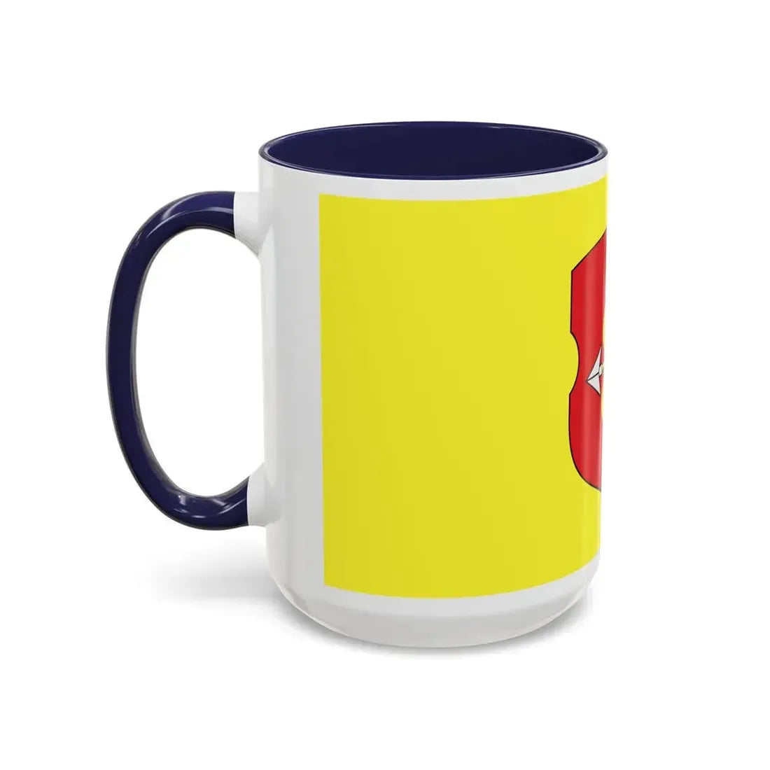 Flag of Pinsk Russia - Accent Coffee Mug - Go Mug Yourself