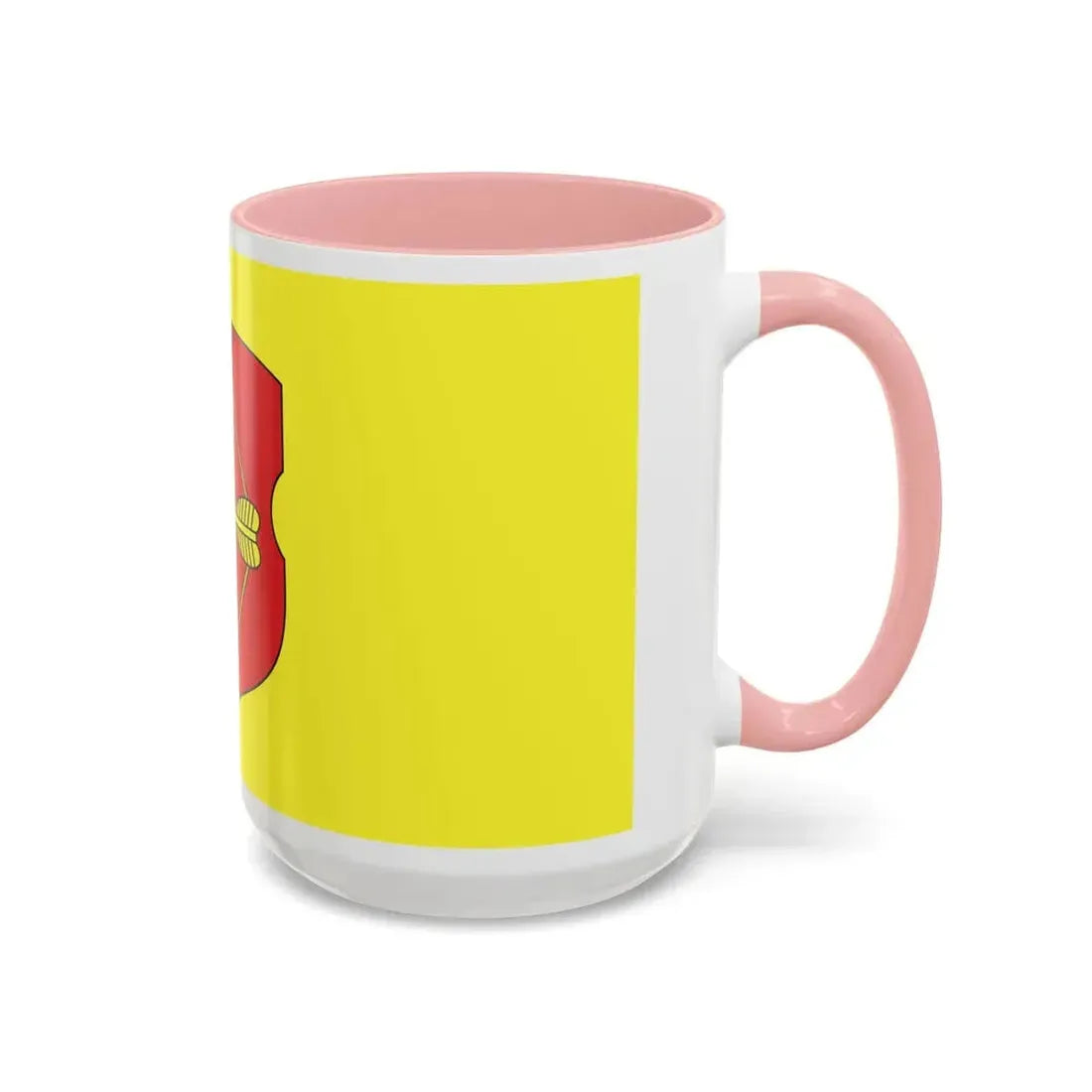 Flag of Pinsk Russia - Accent Coffee Mug - Go Mug Yourself