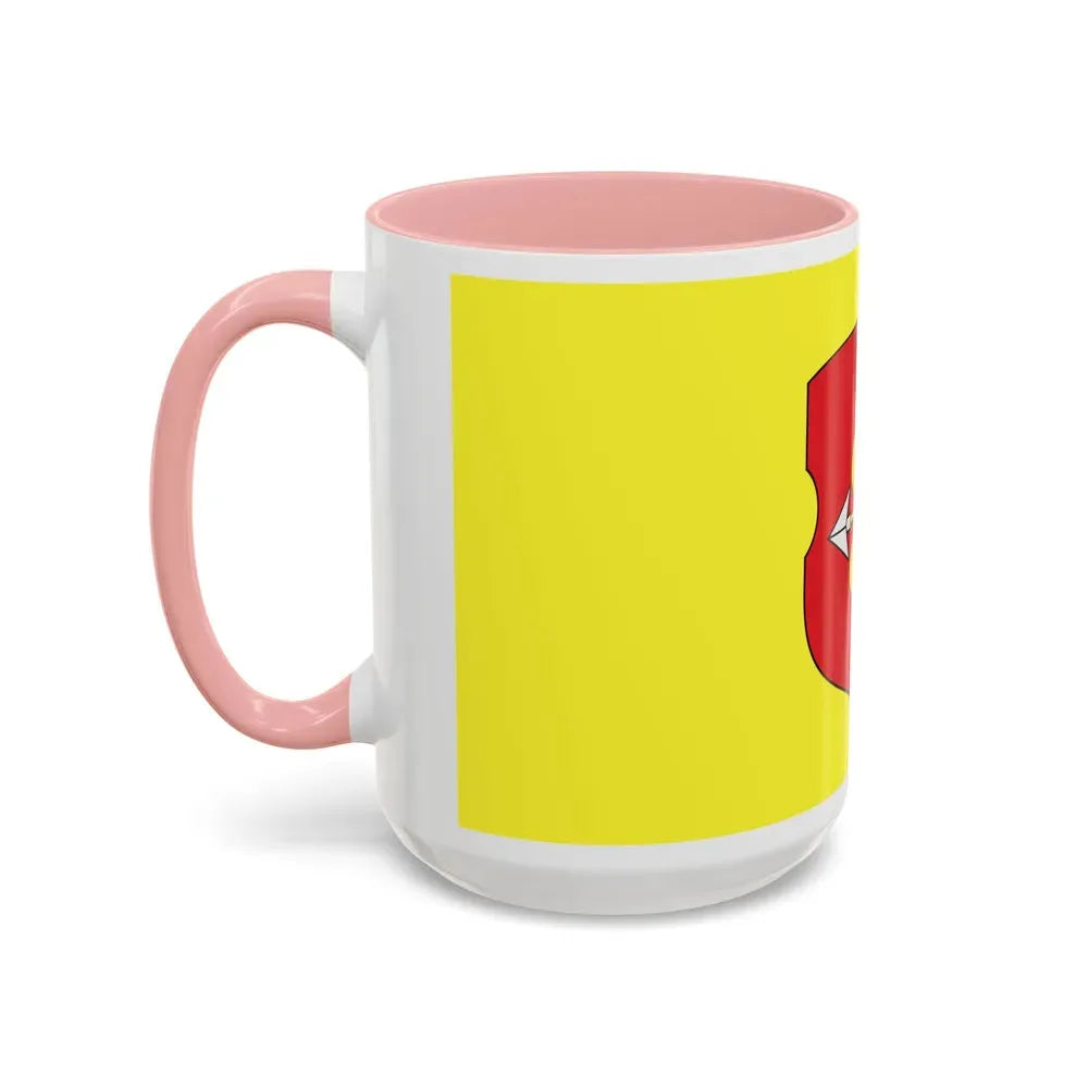 Flag of Pinsk Russia - Accent Coffee Mug - Go Mug Yourself
