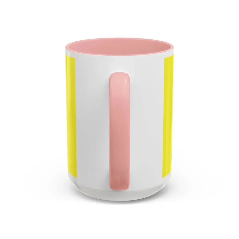 Flag of Pinsk Russia - Accent Coffee Mug - Go Mug Yourself