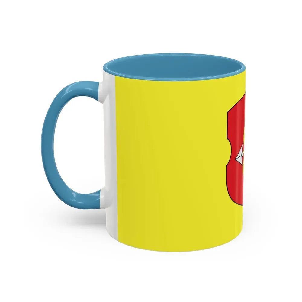 Flag of Pinsk Russia - Accent Coffee Mug - Go Mug Yourself