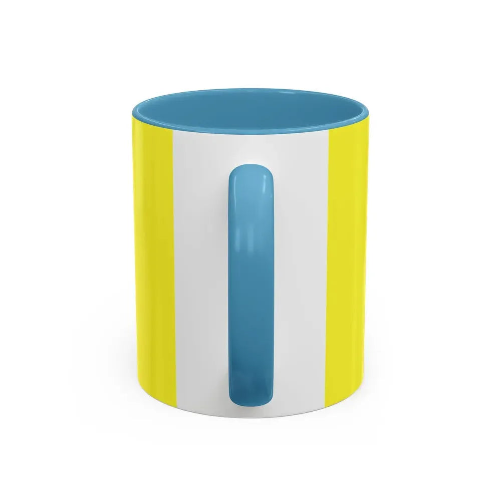 Flag of Pinsk Russia - Accent Coffee Mug - Go Mug Yourself