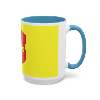 Flag of Pinsk Russia - Accent Coffee Mug - Go Mug Yourself