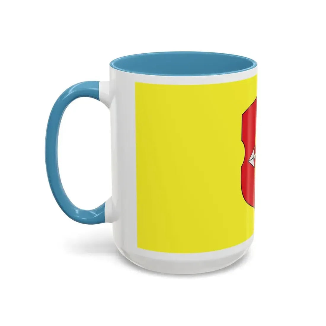 Flag of Pinsk Russia - Accent Coffee Mug - Go Mug Yourself