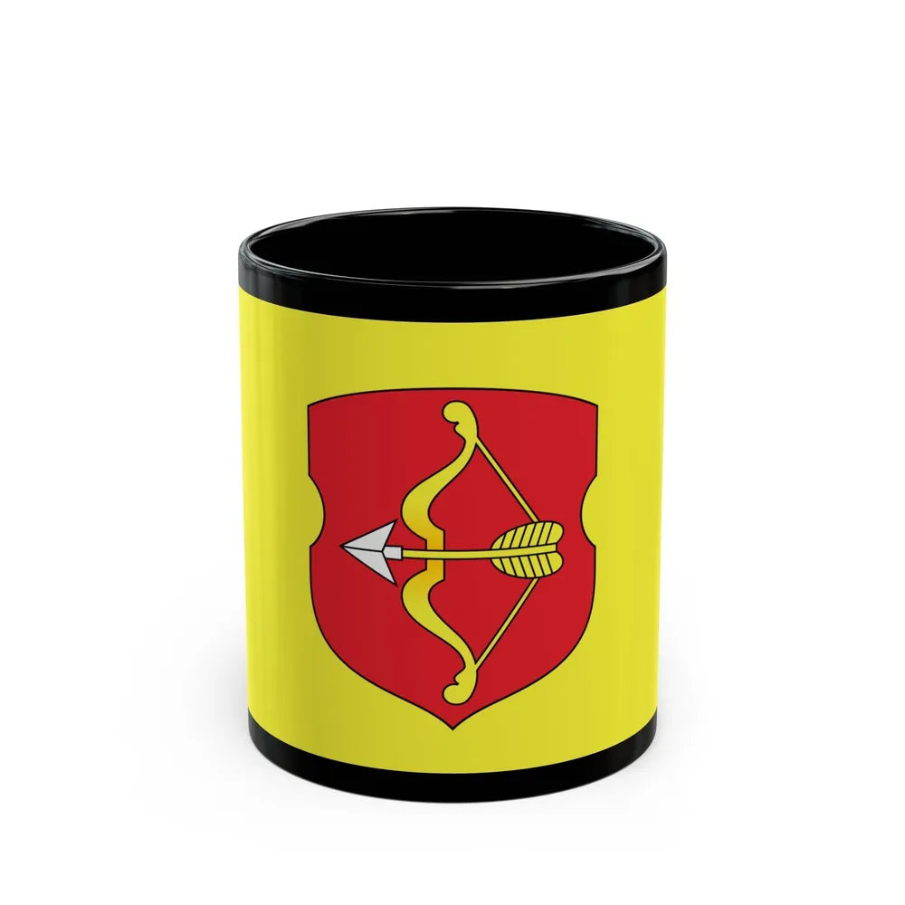 Flag of Pinsk Russia - Black Coffee Mug-11oz-Go Mug Yourself