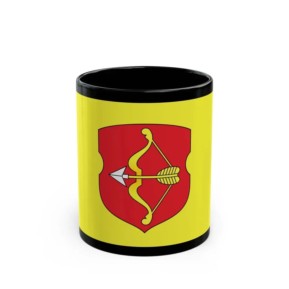 Flag of Pinsk Russia - Black Coffee Mug 11oz - Go Mug Yourself