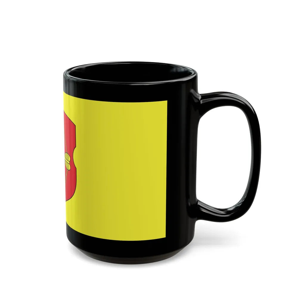 Flag of Pinsk Russia - Black Coffee Mug-Go Mug Yourself