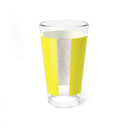 Flag of Pinsk Russia - Pint Glass 16oz - Go Mug Yourself