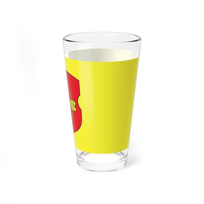 Flag of Pinsk Russia - Pint Glass 16oz - Go Mug Yourself