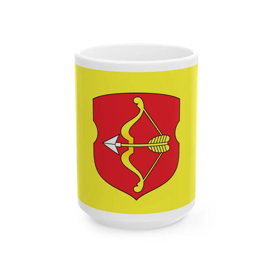 Flag of Pinsk Russia - White Coffee Mug-15oz-Go Mug Yourself