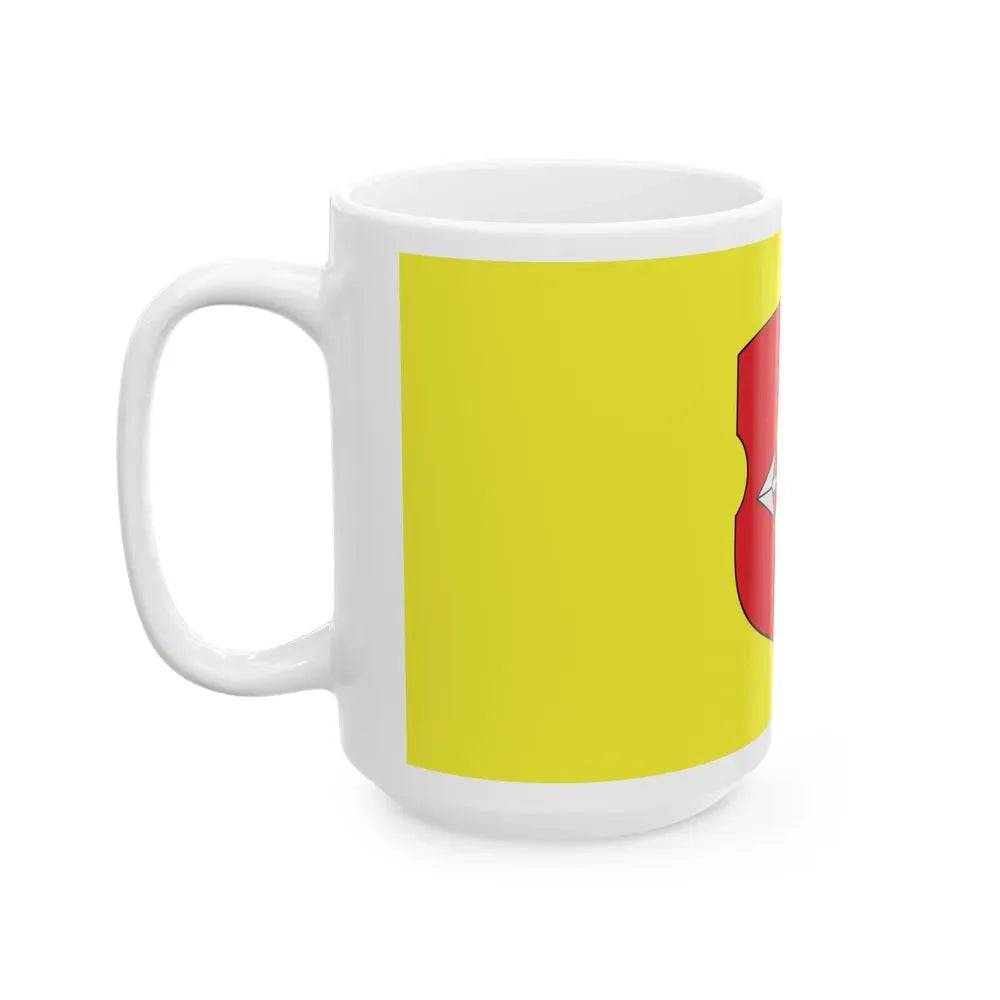 Flag of Pinsk Russia - White Coffee Mug - Go Mug Yourself