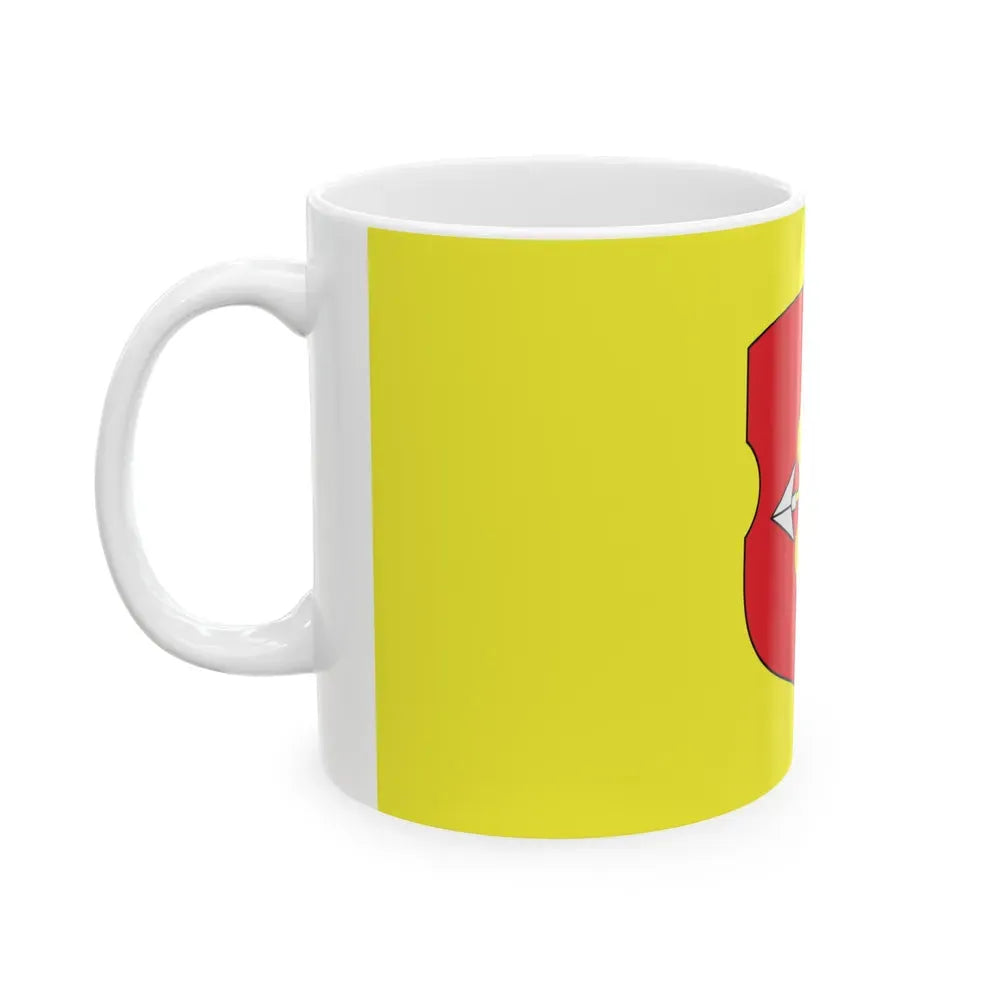Flag of Pinsk Russia - White Coffee Mug - Go Mug Yourself
