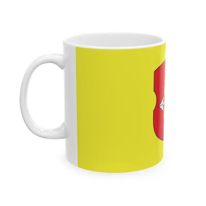 Flag of Pinsk Russia - White Coffee Mug - Go Mug Yourself