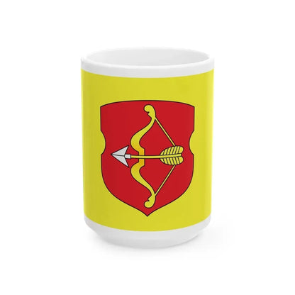 Flag of Pinsk Russia - White Coffee Mug - Go Mug Yourself
