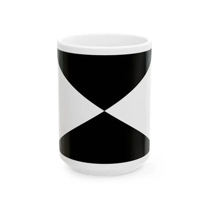 Flag of Pinzano (Italy) White Coffee Mug 15oz - Go Mug Yourself