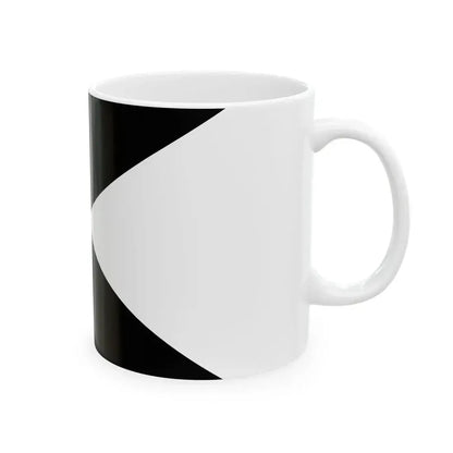 Flag of Pinzano (Italy) White Coffee Mug - Go Mug Yourself