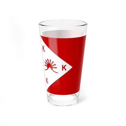 Flag of Pio del Pilar (Philippines) Pint Glass 16oz - Go Mug Yourself