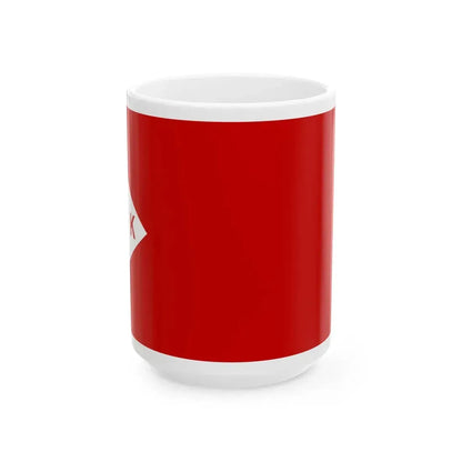 Flag of Pio del Pilar (Philippines) White Coffee Mug 15oz - Go Mug Yourself