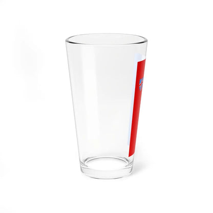 Flag of Piran vertical (Slovenia) Pint Glass 16oz - Go Mug Yourself