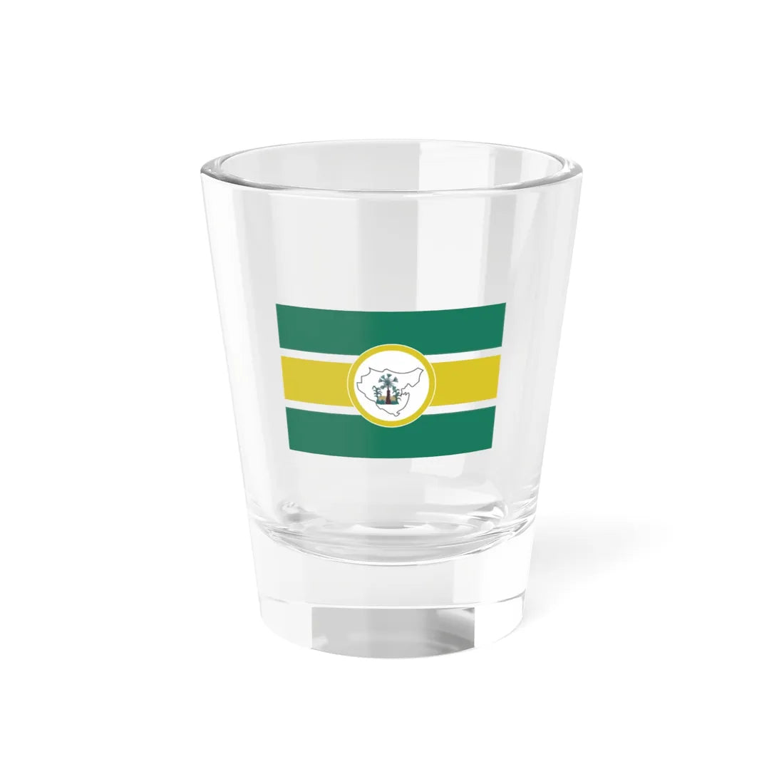 Flag of Piripiri Brazil (Brazil) Shot Glass 1.5oz 1.5oz - Go Mug Yourself