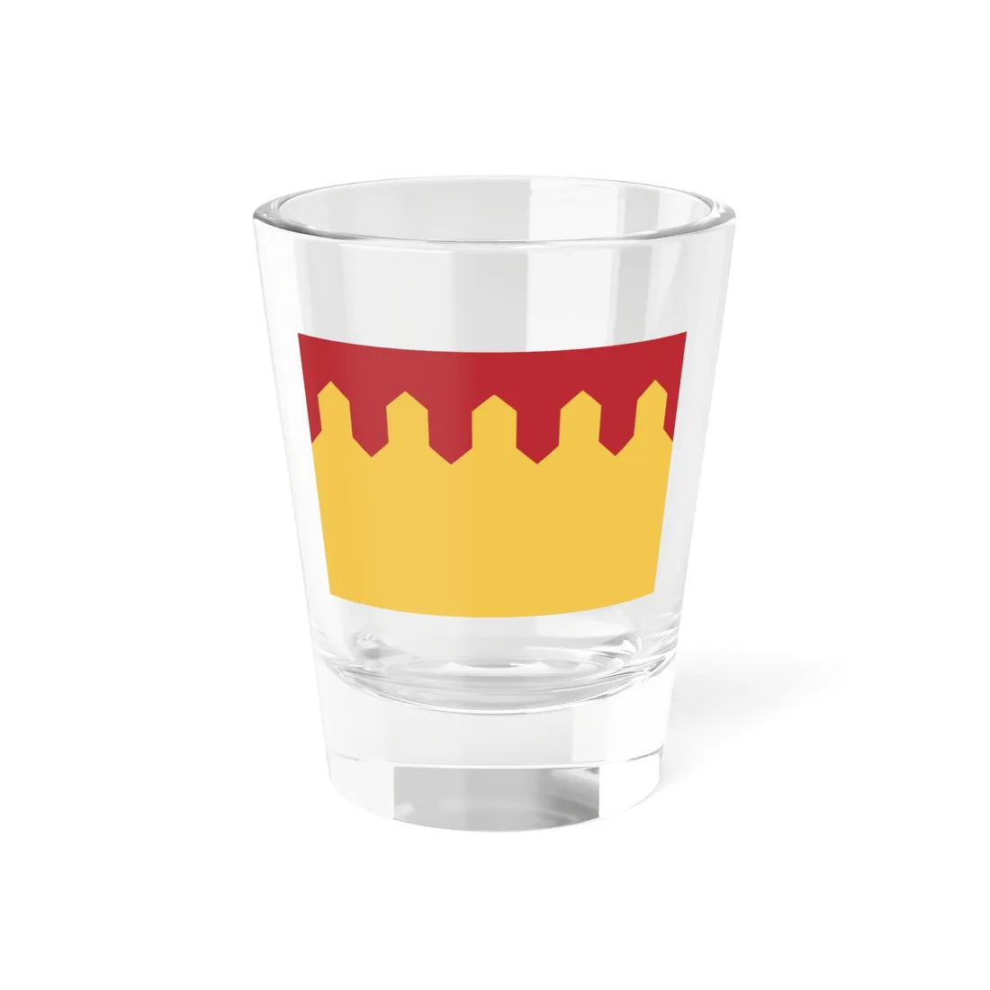 Flag of Pirkanmaa (Finland) Shot Glass 1.5oz 1.5oz - Go Mug Yourself
